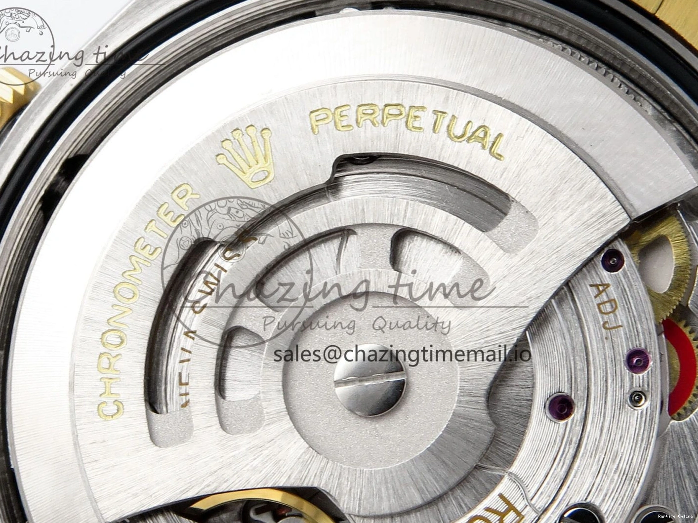 1225 Resilient DateJust 36 126233 EWEF Best Edition YG Stick Dial on SS YG Jubilee Bracelet A 624